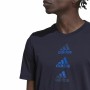 T-shirt med kortärm Herr Adidas Designed To Move Logo