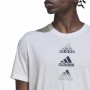 Herren Kurzarm-T-Shirt Adidas Designed To Move Logo