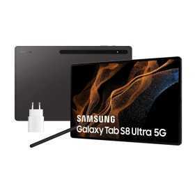 Läsplatta Samsung Galaxy Tab S8 Ultra 5G 8GB 128GB Svart 8 GB 128 GB 14.6"