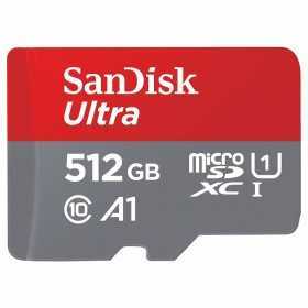 Micro-SD Minneskort med Adapter SanDisk Ultra 512 GB
