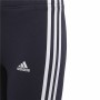 Sportliche Strumpfhosen Adidas Essentials 3 Stripes Marineblau