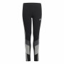 Sportleggings Adidas Colorblock Svart