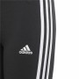 Sportleggings Adidas Essentials 3 Stripes Svart