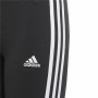 Sportliche Strumpfhosen Adidas Essentials 3 Stripes Schwarz