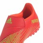 Chaussures de Futsal pour Enfants Adidas Predator Edge.4 Orange Unisexe