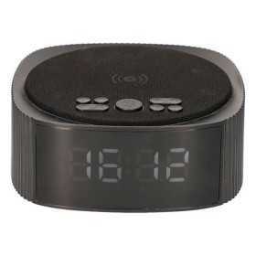 Clock-Radio with Wireless Charger KSIX TP-8427542105581_BXCQI12N_Vendor Bluetooth 10W Black