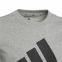 Short Sleeve T-Shirt Adidas Essentials Grey