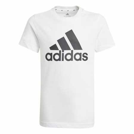 Short Sleeve T-Shirt Adidas Essentials White