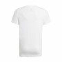 Short Sleeve T-Shirt Adidas Essentials White