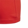 Short Sleeve T-Shirt Adidas Essentials vivid Red