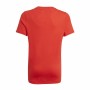 T-shirt med kortärm Adidas Essentials vivid Röd