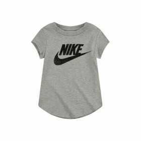 Barn T-shirt med kortärm Nike Futura SS Grå
