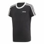 T shirt à manches courtes Enfant Adidas YG BF Tee Noir