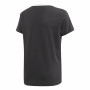 T shirt à manches courtes Enfant Adidas YG BF Tee Noir