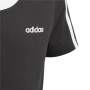 T shirt à manches courtes Enfant Adidas YG BF Tee Noir