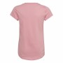 Child's Short Sleeve T-Shirt Adidas Graphic Pink