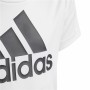 T shirt à manches courtes Enfant Adidas Designed To Move Blanc