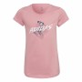 T shirt à manches courtes Enfant Adidas Graphic Rose