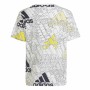 Kurzarm-T-Shirt für Kinder Adidas Brand Love Weiß
