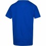 Child's Short Sleeve T-Shirt Nike Swoosh Blue