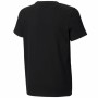 T shirt à manches courtes Enfant Puma Graphic Noir