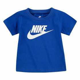 Barn T-shirt med kortärm Nike Futura SS Blå