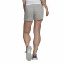 Sport Shorts Adidas Essentials Slim Logo Damen Grau