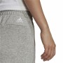 Sport Shorts Adidas Essentials Slim Logo Damen Grau