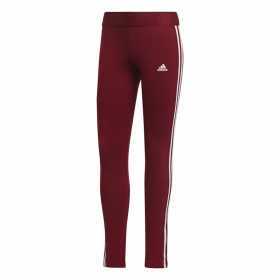 Long Sports Trousers Adidas Loungewear Burgundy Lady