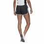 Short de Sport Adidas Marathon 20 Femme Noir 3"