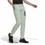 Pantalon de sport long Adidas Mission Victory High-Waist Femme Beige