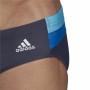 Men’s Bathing Costume Adidas Colorblock Dark blue