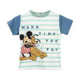T-shirt med kortärm Mickey Mouse Barn Multicolour