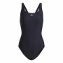 Women’s Bathing Costume Adidas Mid 3 Bands Dark blue