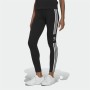 Sport-leggings, Dam Adidas Adicolor 3 Stripes Trefoil Svart