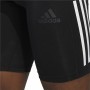 Sportliche Herren-Strumpfhosen Adidas Techfit 3 Stripes Schwarz