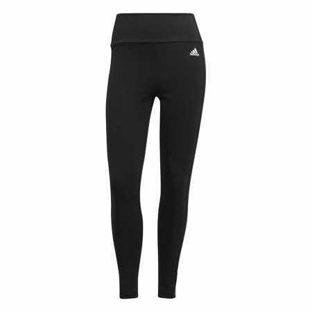 Sport-leggings, Dam Adidas Designed To Move 3 Stripes Svart