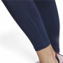 Leggings de Sport pour Femmes Reebok Workout Ready Blue marine