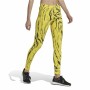 Sport-leggings, Dam Adidas Future Icons Animal-Print Gul