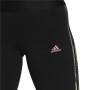 Leggings de Sport pour Femmes Adidas Loungewear Essentials Noir