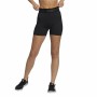 Sporthose Damen Adidas Techfit Badge Schwarz