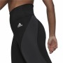Leggings de Sport pour Femmes Adidas 7/8 Essentials Hiit Colorblock Noir
