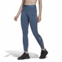 Sporthose Damen Adidas Loungewear Essentials 3 Stripes Blau