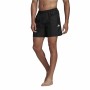 Herren Badehose Adidas Solid Schwarz