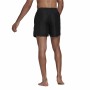 Herren Badehose Adidas Solid Schwarz