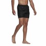 Herren Badehose Adidas Solid Schwarz