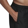 Herren Badehose Adidas Solid Schwarz