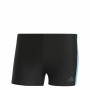 Herren Badehose Adidas Three-second Schwarz