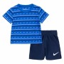 Ensemble de Sport pour Bébé Nike Swoosh Stripe Bleu
