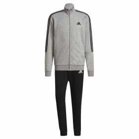 Jogginghose für Erwachsene Adidas 3 Stripes Team Grau Herren